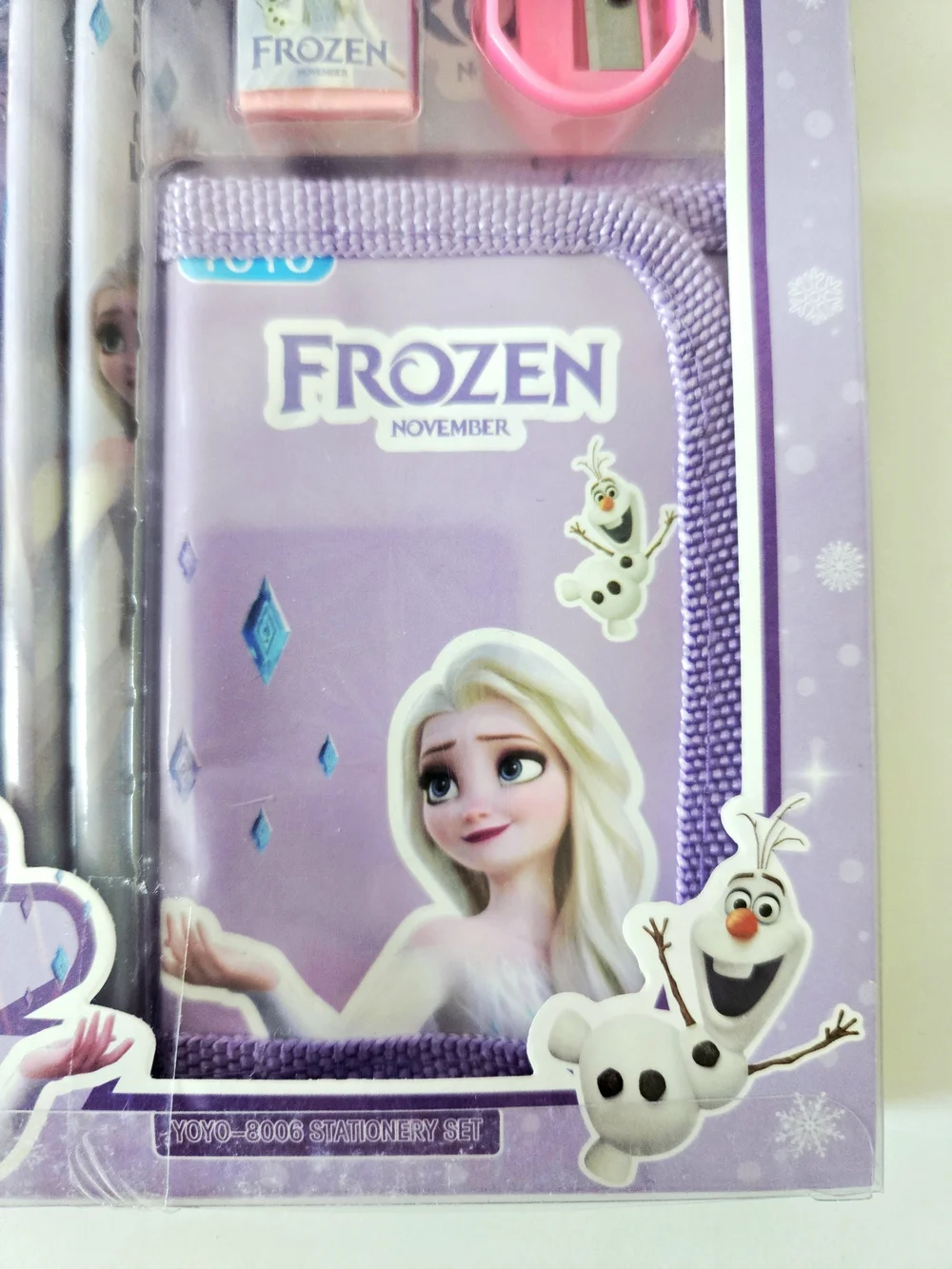 6PC. Disney Frozen Princess Elsa Stationery Gift School Supplies Set